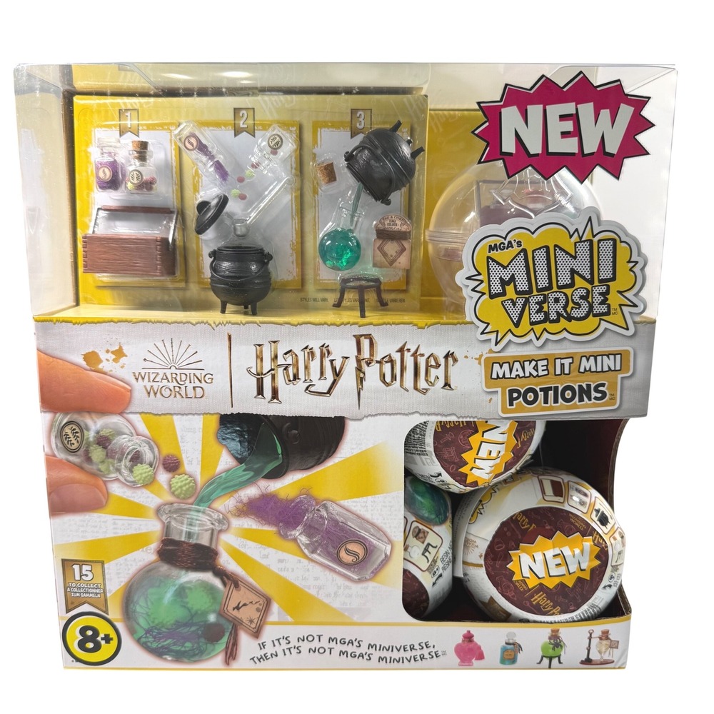 HARRY POTTER MGA Miniverse Make It Mini Potions Mystery Blind Balls 15 NEW